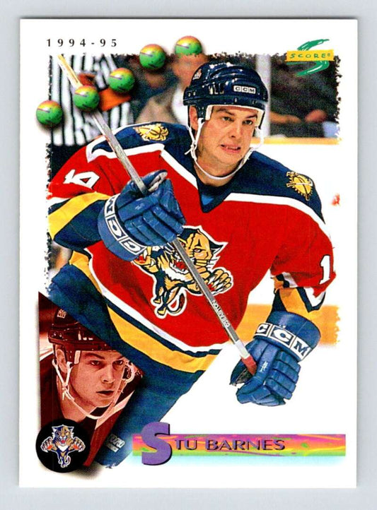 1994-95 Score Hockey #138 Stu Barnes  Florida Panthers  V90803 Image 1