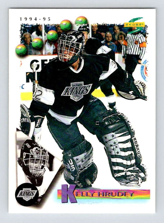 1994-95 Score Hockey #145 Kelly Hrudey  Los Angeles Kings  V90810 Image 1