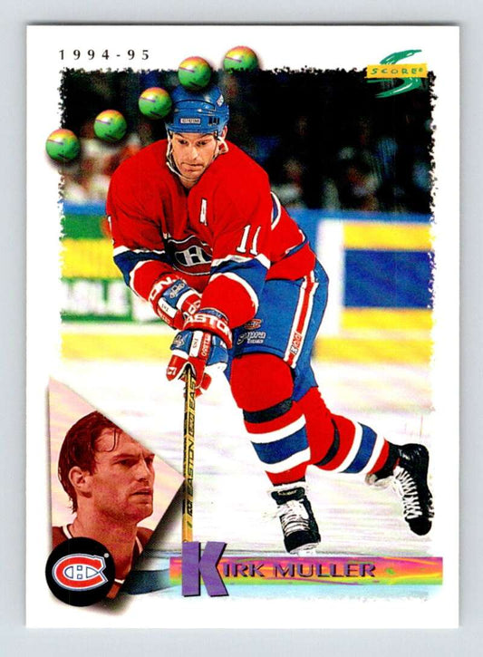 1994-95 Score Hockey #146 Kirk Muller  Montreal Canadiens  V90811 Image 1