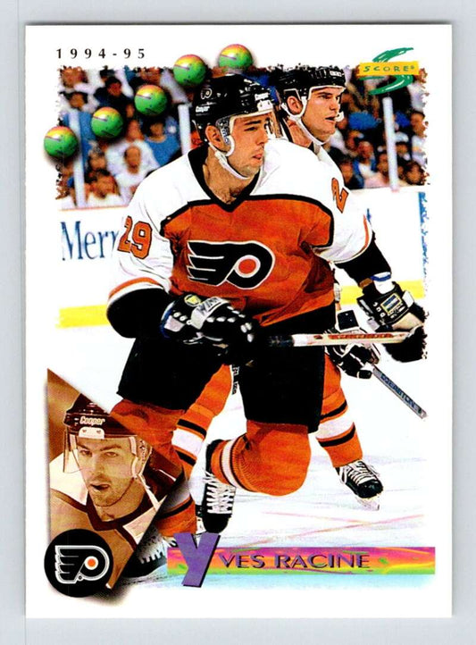1994-95 Score Hockey #162 Yves Racine  Philadelphia Flyers  V90827 Image 1
