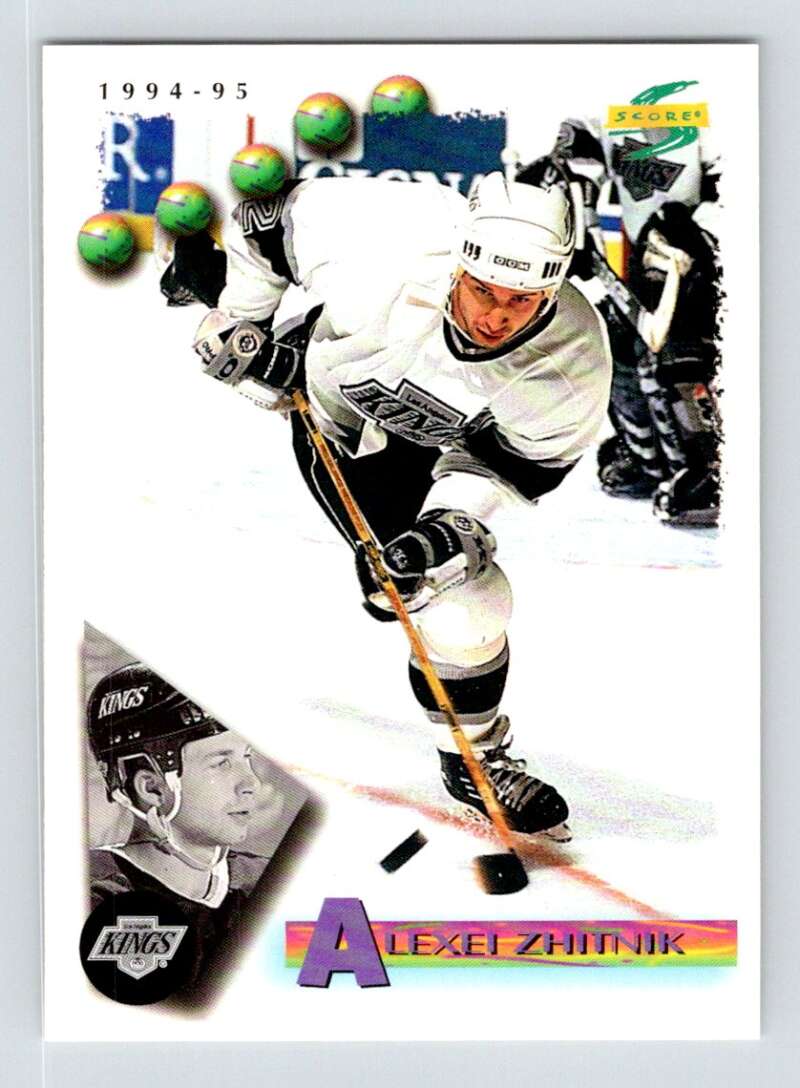 1994-95 Score Hockey #171 Alexei Zhitnik Los Angeles Kings V90836 Image 1