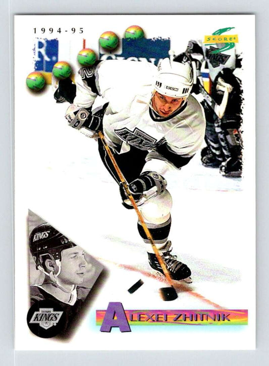 1994-95 Score Hockey #171 Alexei Zhitnik  Los Angeles Kings  V90836 Image 1