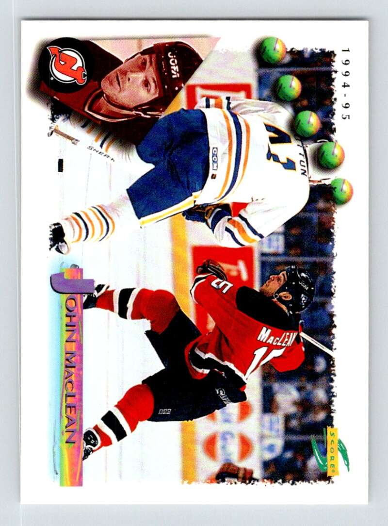 1994-95 Score Hockey #172 John MacLean New Jersey Devils V90837 Image 1