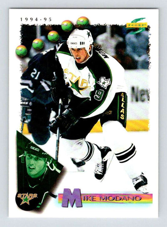 1994-95 Score Hockey #188 Mike Modano  Dallas Stars  V90853 Image 1