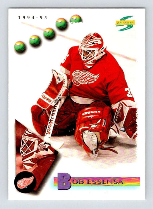 1994-95 Score Hockey #191 Bob Essensa  Detroit Red Wings  V90856 Image 1