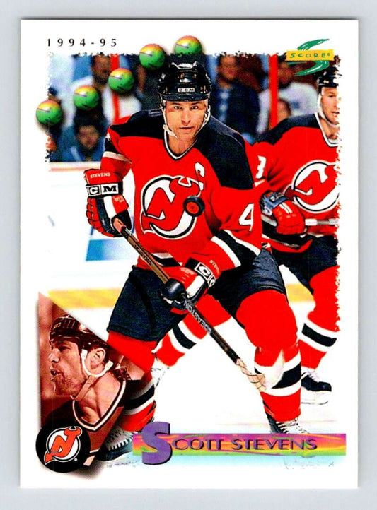 1994-95 Score Hockey #193 Scott Stevens  New Jersey Devils  V90858 Image 1