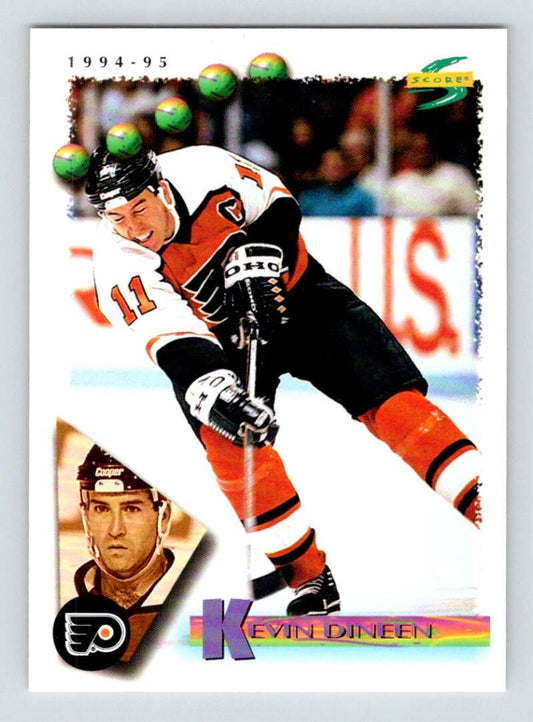 1994-95 Score Hockey #197 Kevin Dineen  Philadelphia Flyers  V90862 Image 1