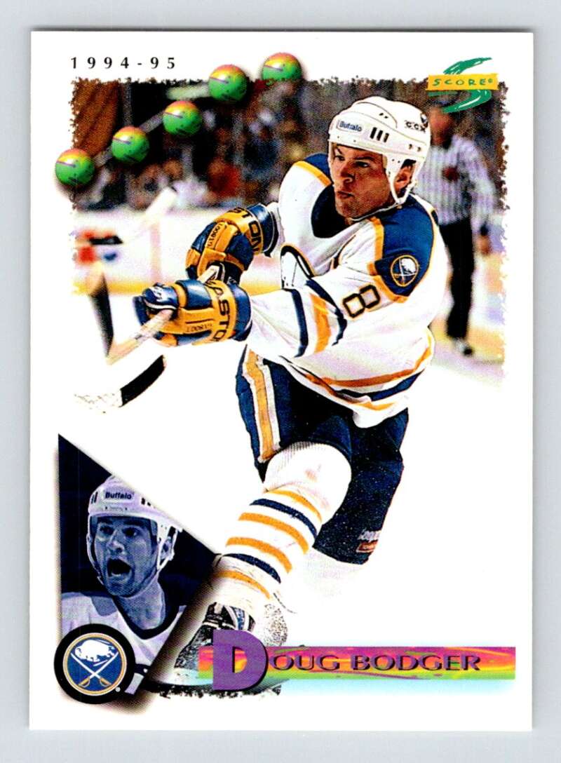 1994-95 Score Hockey #198 Doug Bodger Buffalo Sabres V90863 Image 1