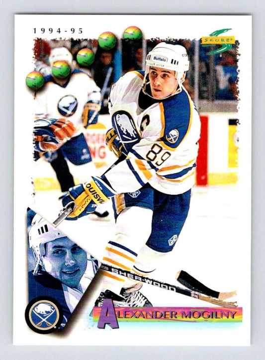 1994-95 Score Hockey #200 Alexander Mogilny  Buffalo Sabres  V90865 Image 1