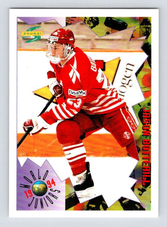 1994-95 Score Hockey #202 Jason Botterill   V90867 Image 1
