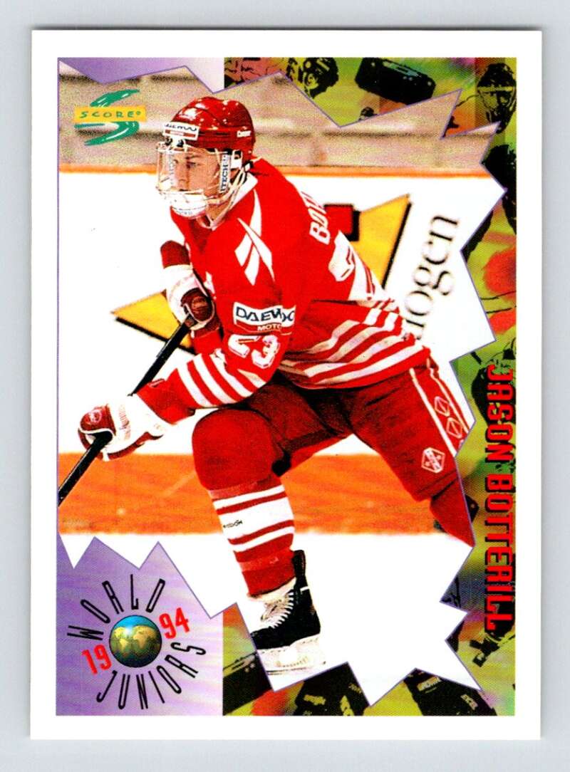 1994-95 Score Hockey #202 Jason Botterill V90867 Image 1