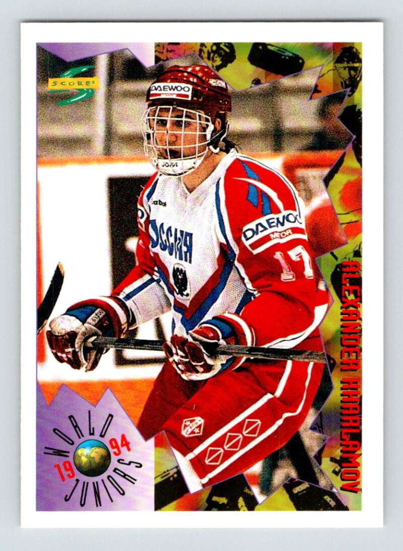 1994-95 Score Hockey #213 Alexander Kharlamov V90878 Image 1