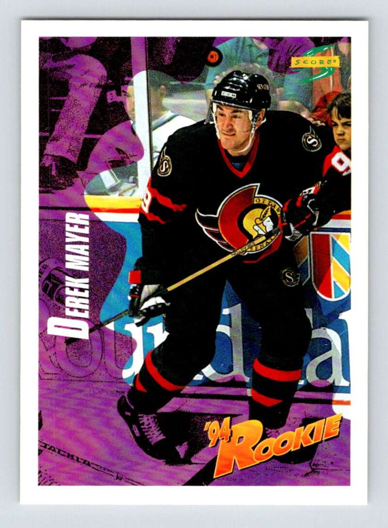 1994-95 Score Hockey #223 Derek Mayer Ottawa Senators V90888 Image 1