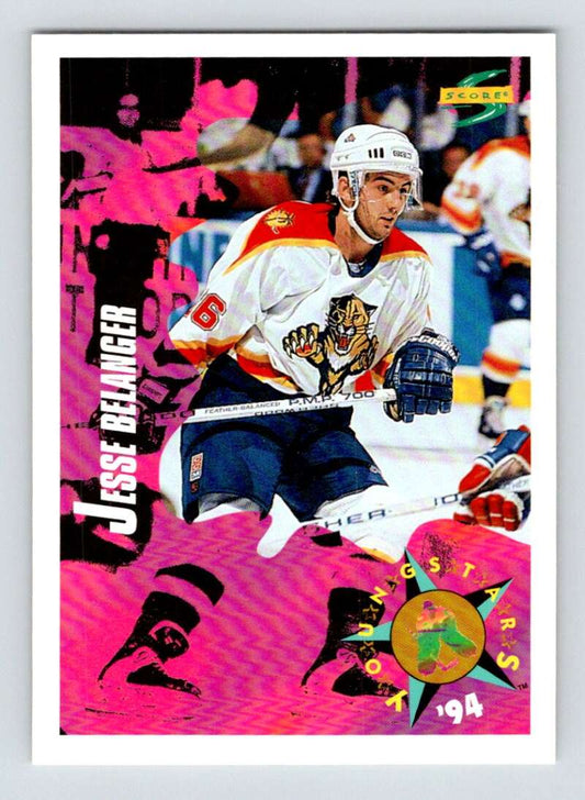 1994-95 Score Hockey #257 Jesse Belanger  Florida Panthers  V90923 Image 1
