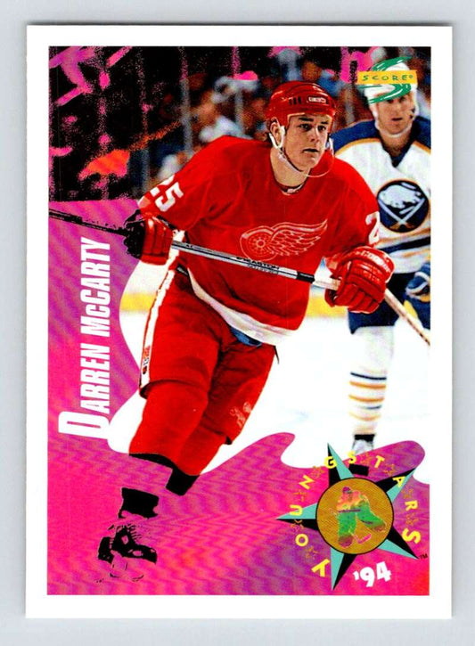 1994-95 Score Hockey #258 Darren McCarty  Detroit Red Wings  V90924 Image 1