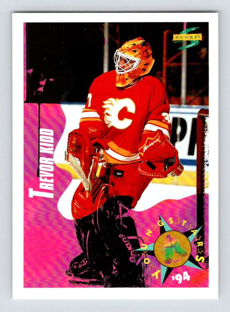1994-95 Score Hockey #259 Trevor Kidd Calgary Flames V90925 Image 1