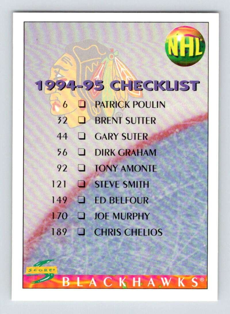 1994-95 Score Hockey #265 Dallas Stars V90931 Image 1