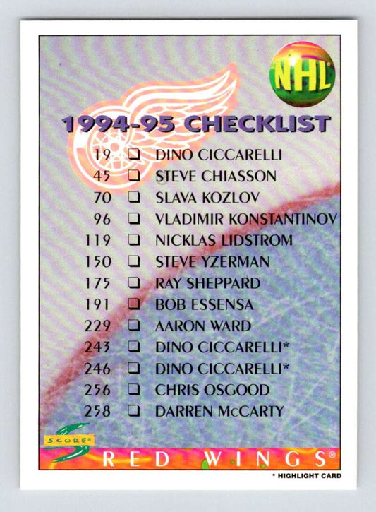 1994-95 Score Hockey #266 Edmonton Oilers   V90932 Image 1