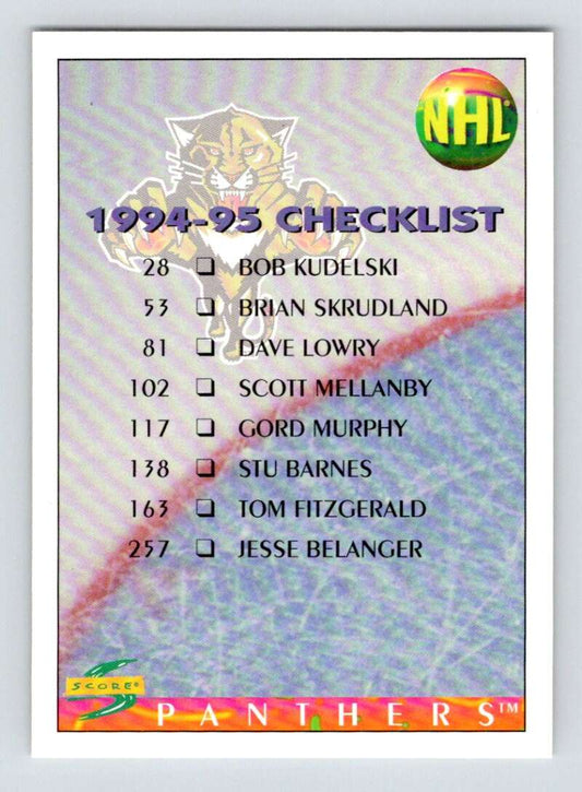 1994-95 Score Hockey #267 Hartford Whalers   V90933 Image 1