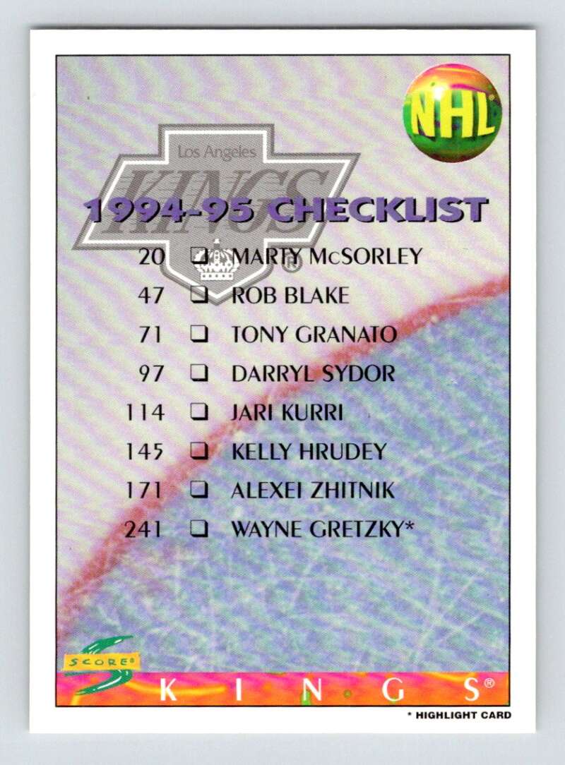 1994-95 Score Hockey #268 Montreal Canadiens V90934 Image 1