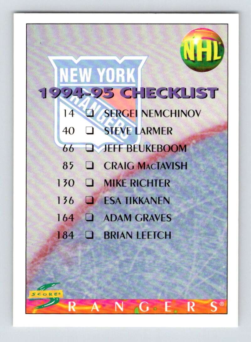 1994-95 Score Hockey #270 Ottawa Senators V90936 Image 1