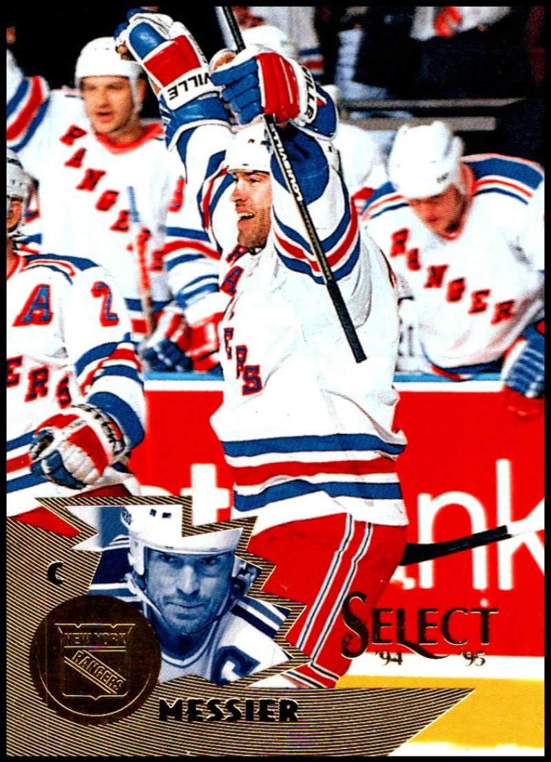 1994-95 Select Hockey #1 Mark Messier New York Rangers V89856 Image 1