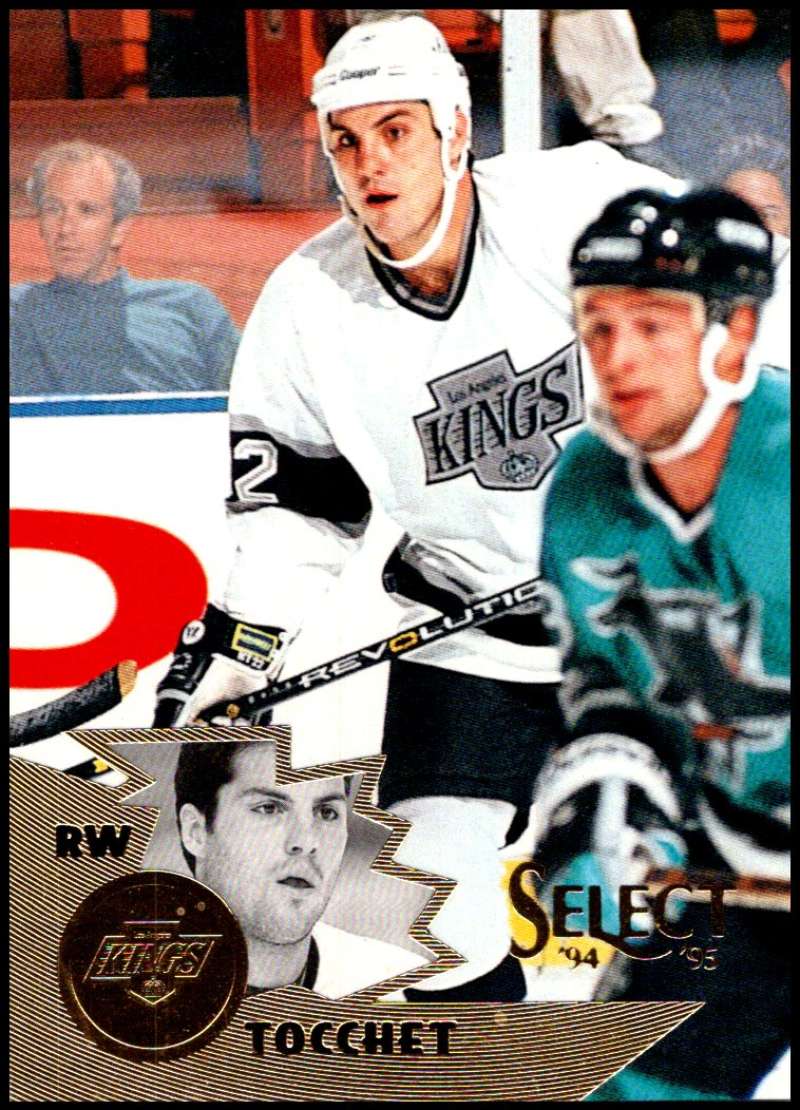 1994-95 Select Hockey #2 Rick Tocchet Los Angeles Kings V89857 Image 1