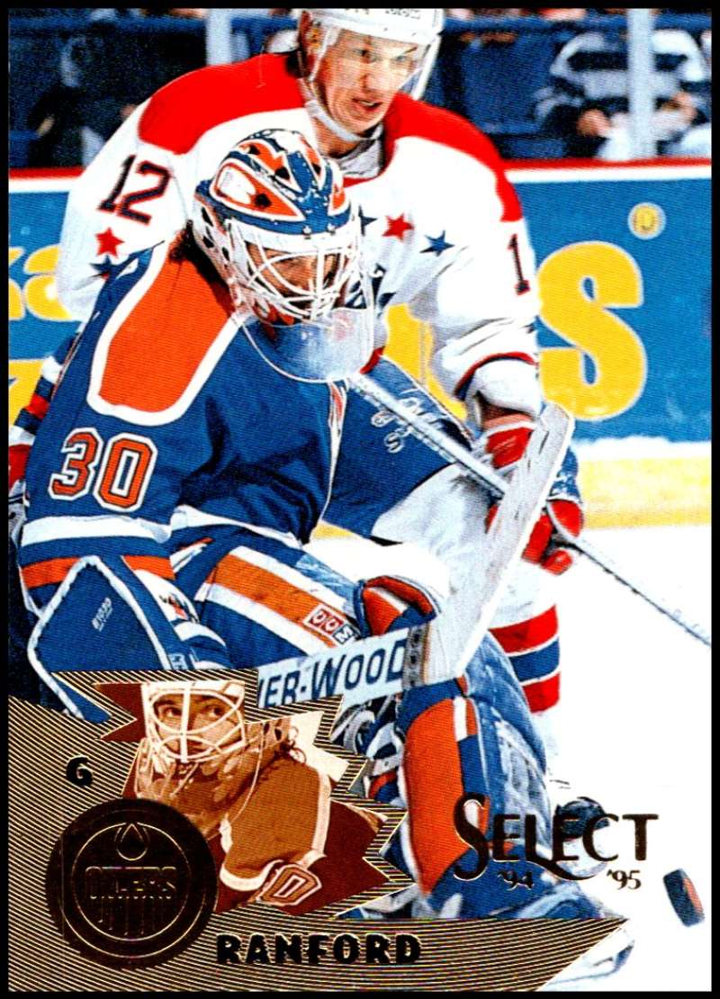 1994-95 Select Hockey #5 Bill Ranford Edmonton Oilers V89860 Image 1