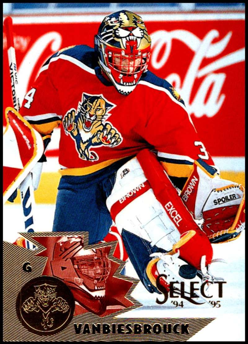 1994-95 Select Hockey #7 John Vanbiesbrouck Florida Panthers V89862 Image 1
