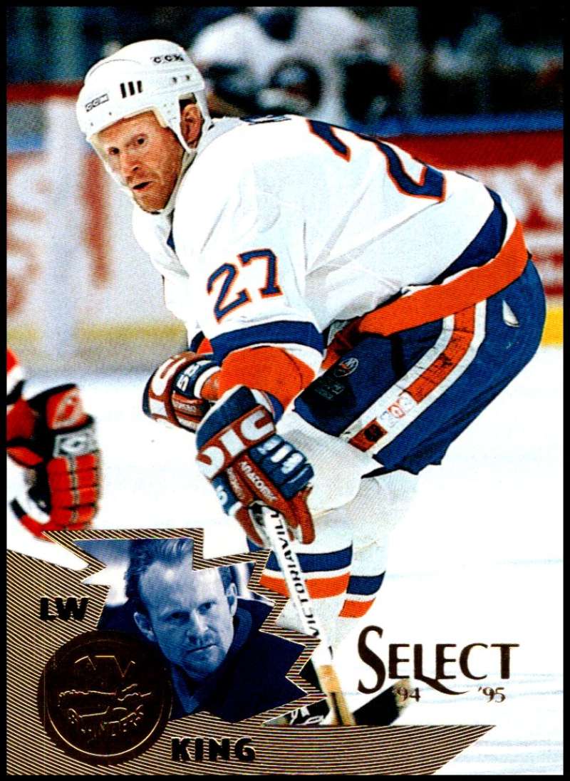 1994-95 Select Hockey #9 Derek King New York Islanders V89864 Image 1