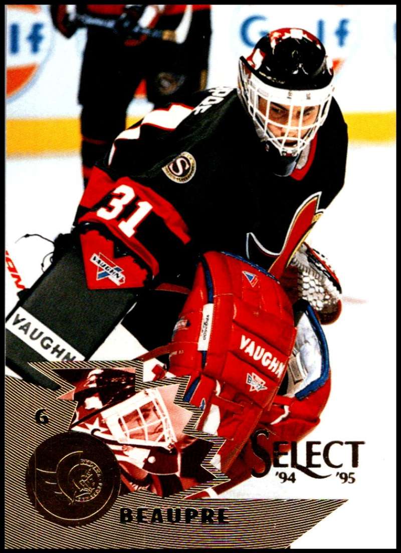 1994-95 Select Hockey #12 Don Beaupre Ottawa Senators V89867 Image 1