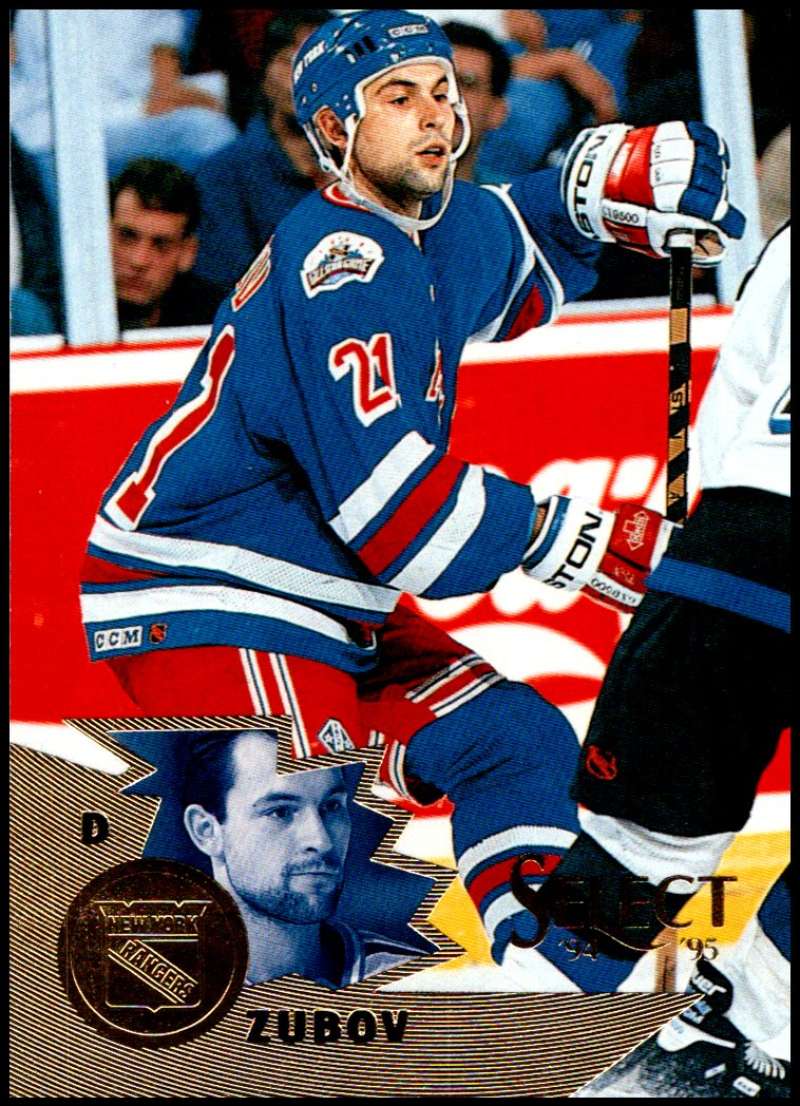 1994-95 Select Hockey #14 Sergei Zubov New York Rangers V89869 Image 1