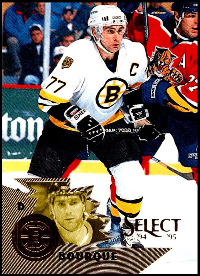 1994-95 Select Hockey #18 Ray Bourque Boston Bruins V89873 Image 1