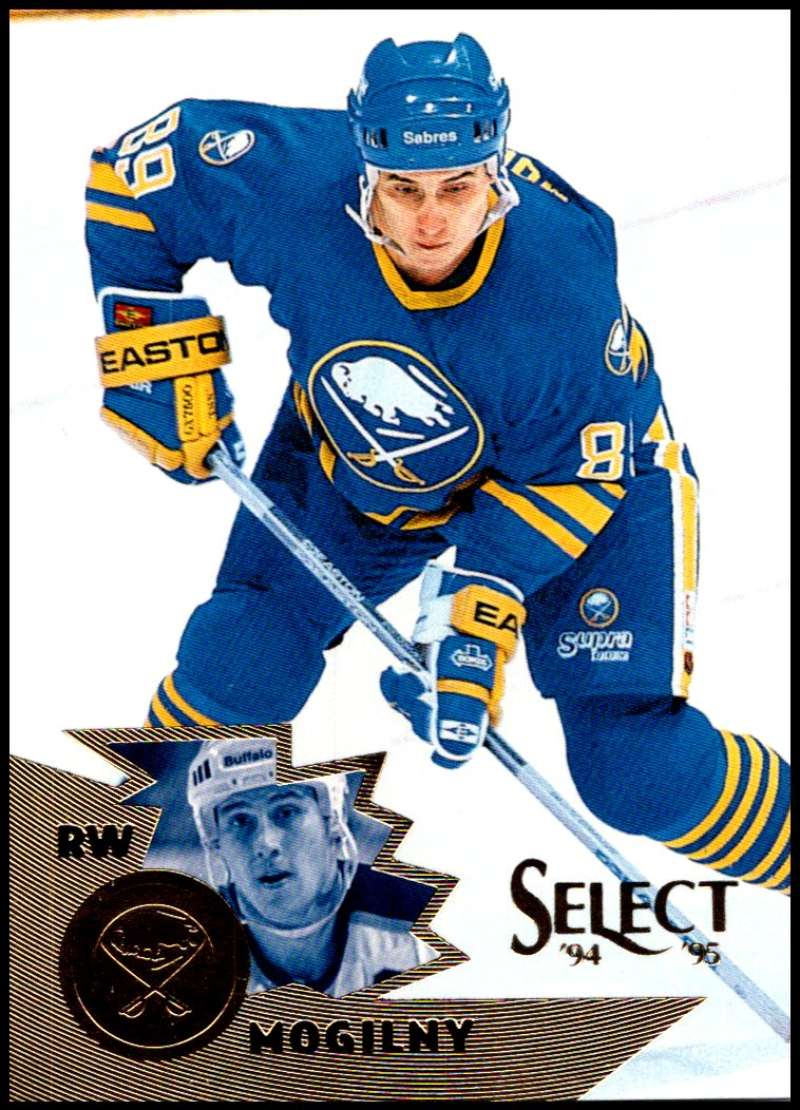 1994-95 Select Hockey #22 Alexander Mogilny Buffalo Sabres V89877 Image 1