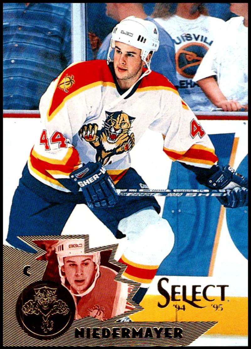 1994-95 Select Hockey #25 Rob Niedermayer Florida Panthers V89880 Image 1
