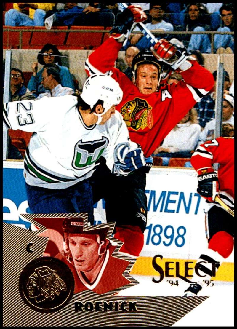 1994-95 Select Hockey #29 Jeremy Roenick Chicago Blackhawks V89884 Image 1