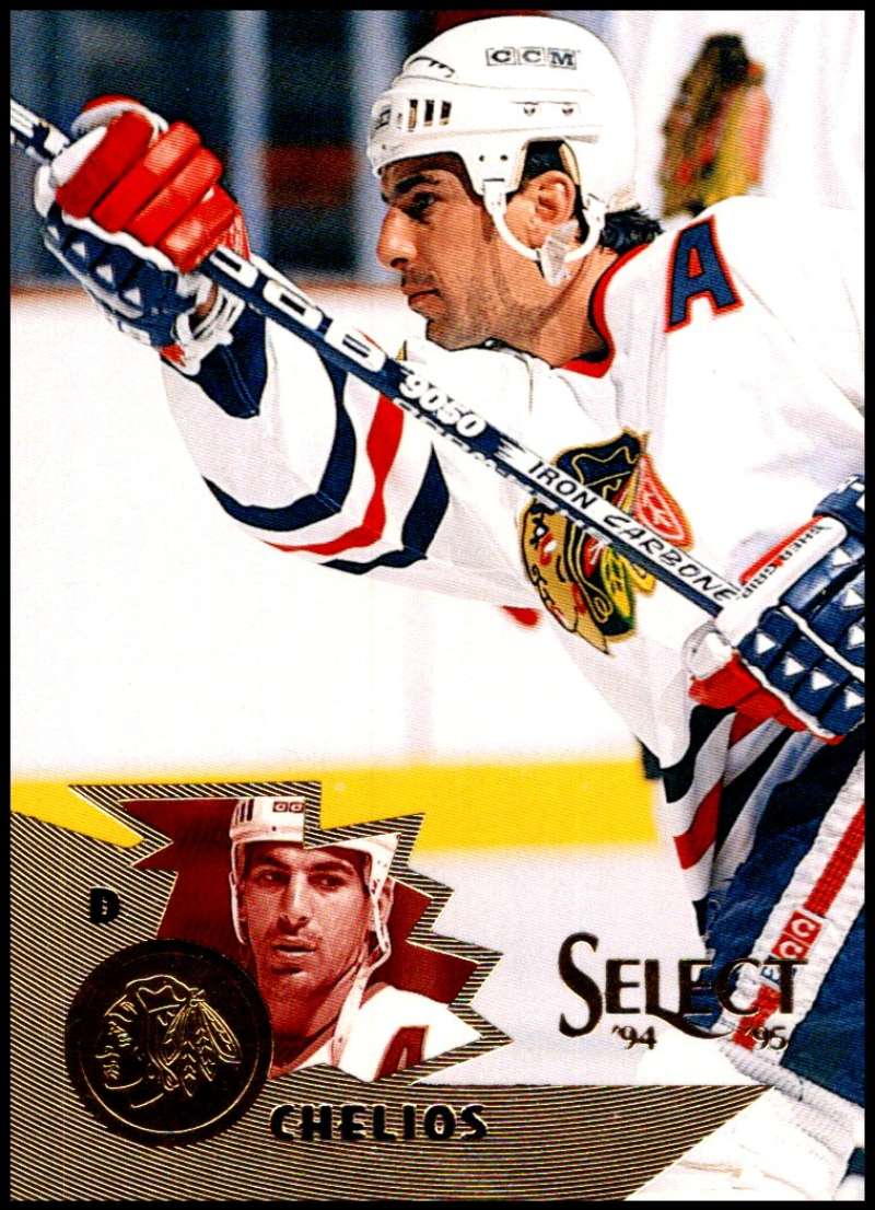 1994-95 Select Hockey #31 Chris Chelios Chicago Blackhawks V89886 Image 1