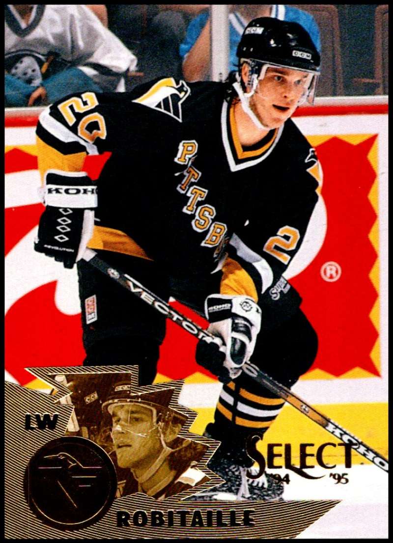 1994-95 Select Hockey #32 Luc Robitaille Pittsburgh Penguins V89887 Image 1