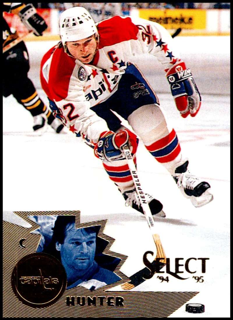 1994-95 Select Hockey #33 Dale Hunter Washington Capitals V89888 Image 1