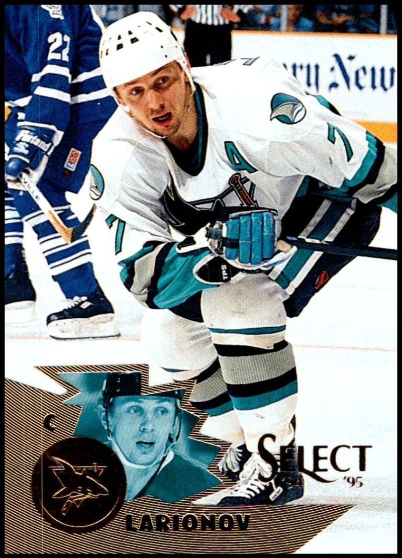 1994-95 Select Hockey #40 Igor Larionov San Jose Sharks V89895 Image 1