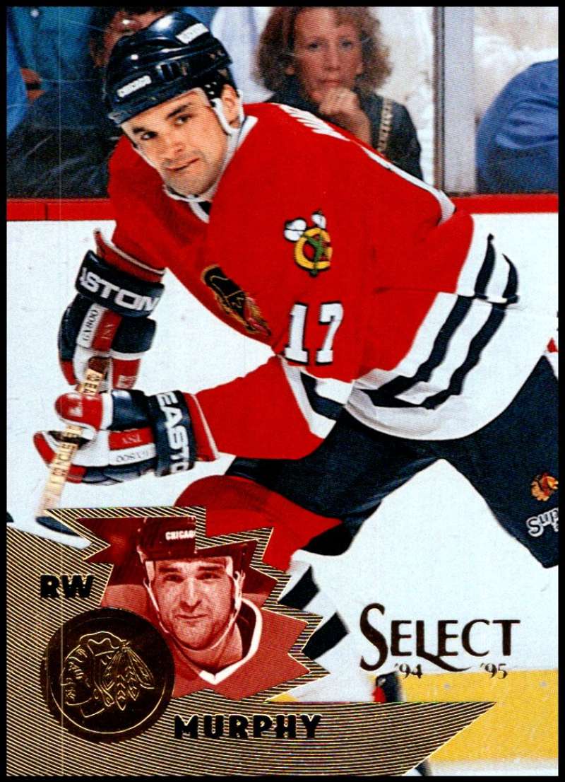 1994-95 Select Hockey #44 Joe Murphy Chicago Blackhawks V89898 Image 1