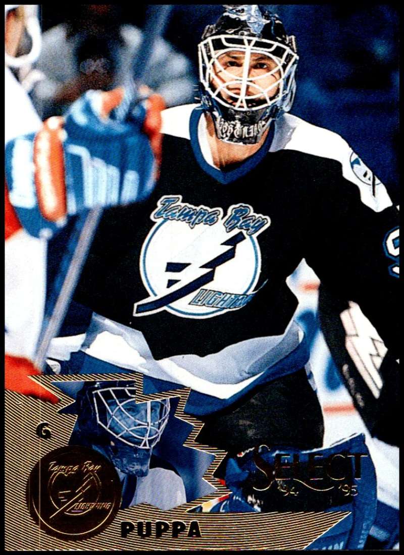 1994-95 Select Hockey #45 Daren Puppa Tampa Bay Lightning V89899 Image 1