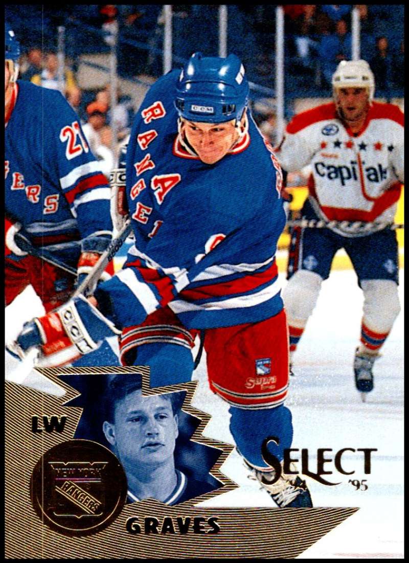 1994-95 Select Hockey #48 Adam Graves New York Rangers V89902 Image 1
