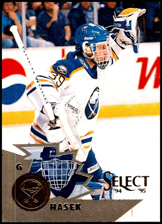 1994-95 Select Hockey #52 Dominik Hasek  Buffalo Sabres  V89906 Image 1