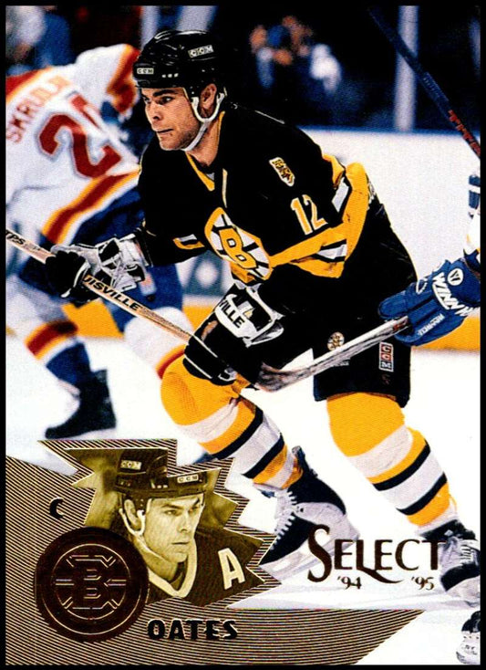 1994-95 Select Hockey #58 Adam Oates  Boston Bruins  V89912 Image 1