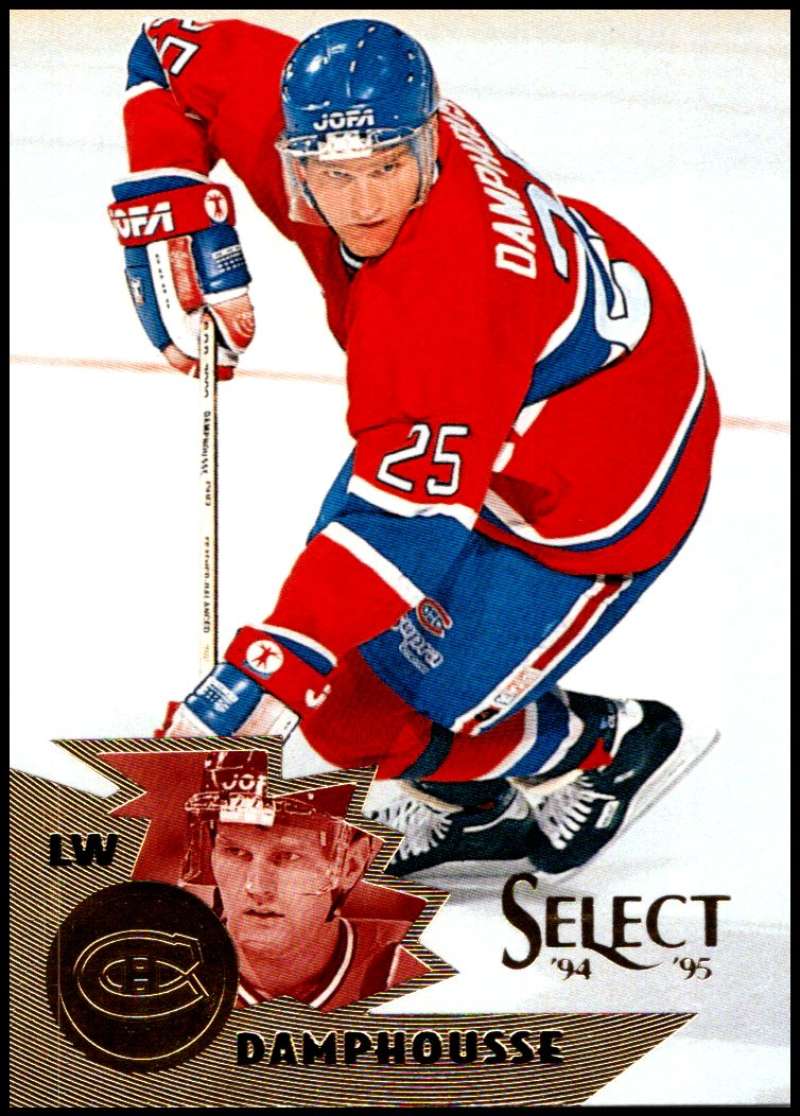 1994-95 Select Hockey #59 Vincent Damphousse Montreal Canadiens V89913 Image 1