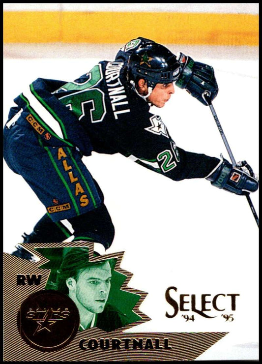 1994-95 Select Hockey #70 Russ Courtnall  Dallas Stars  V89924 Image 1