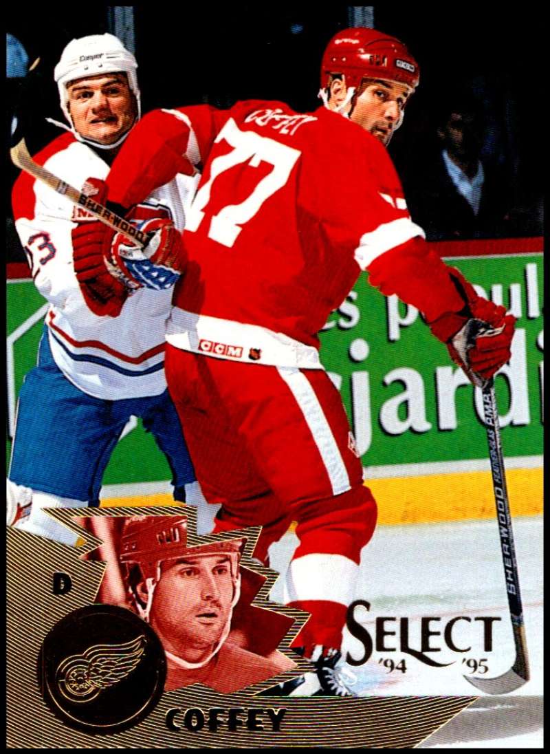 1994-95 Select Hockey #72 Paul Coffey Detroit Red Wings V89926 Image 1
