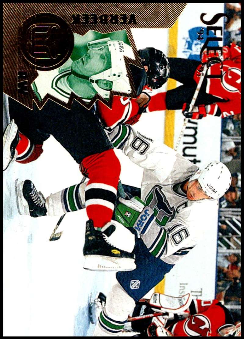1994-95 Select Hockey #76 Pat Verbeek Hartford Whalers V89930 Image 1