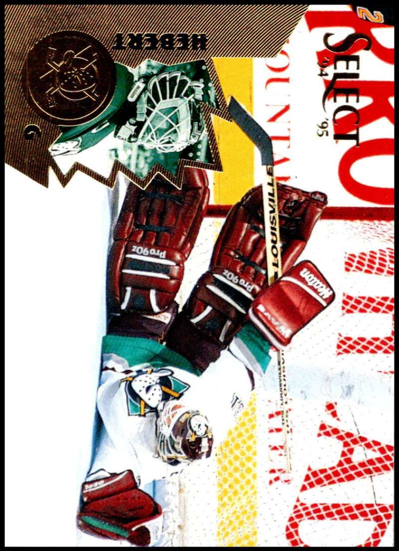 1994-95 Select Hockey #79 Guy Hebert Anaheim Ducks V89933 Image 1